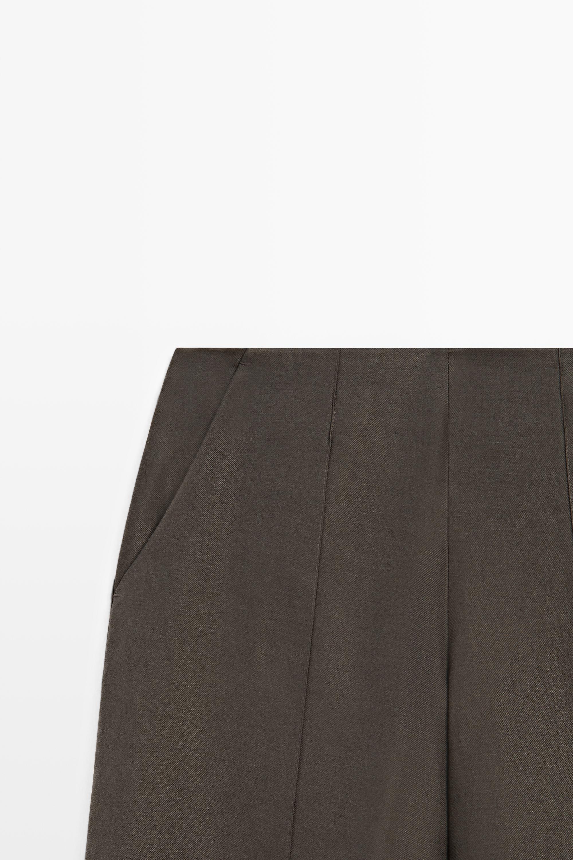 Pantalon fluide 100 % lin